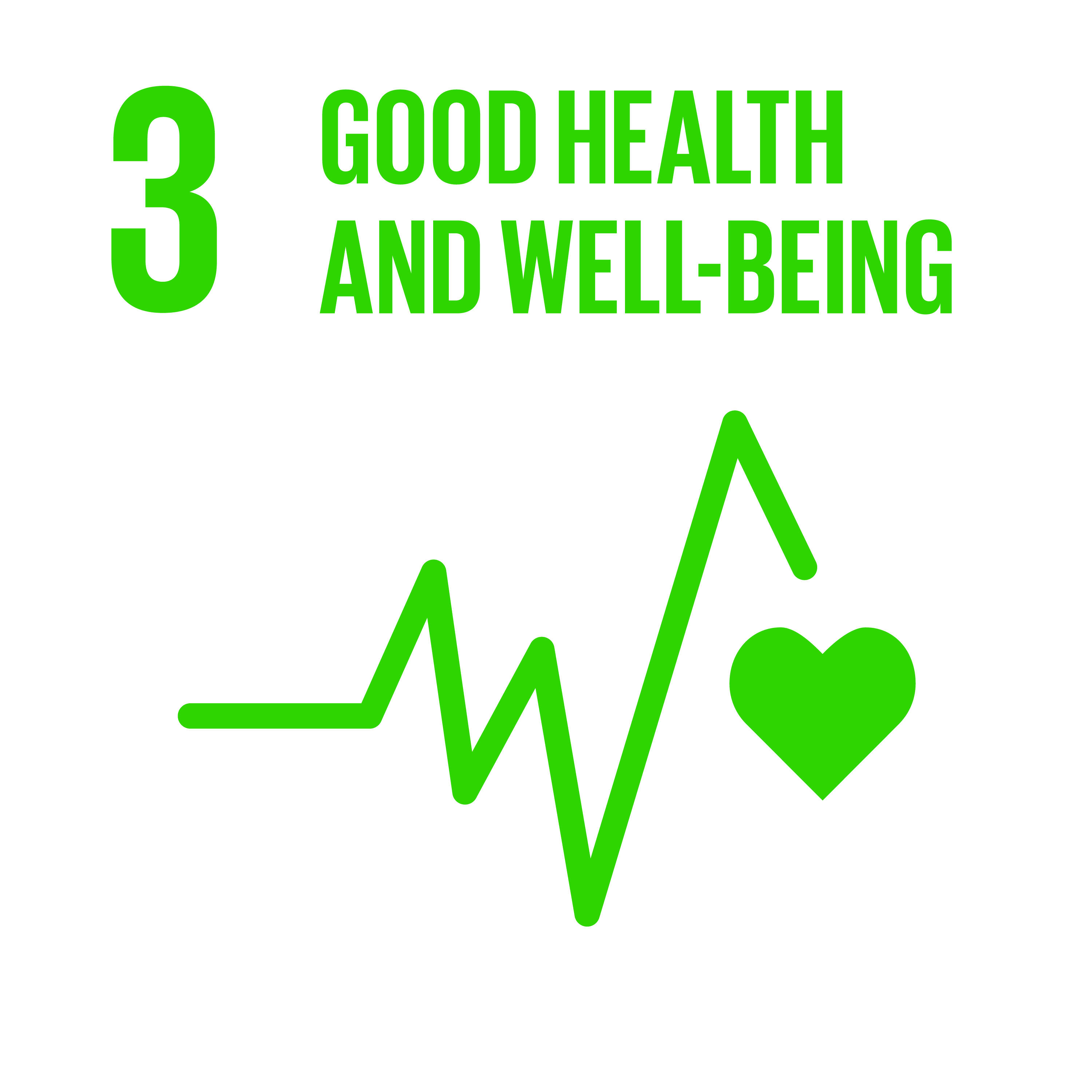 Sustainable development goals: Good health and wellbeing