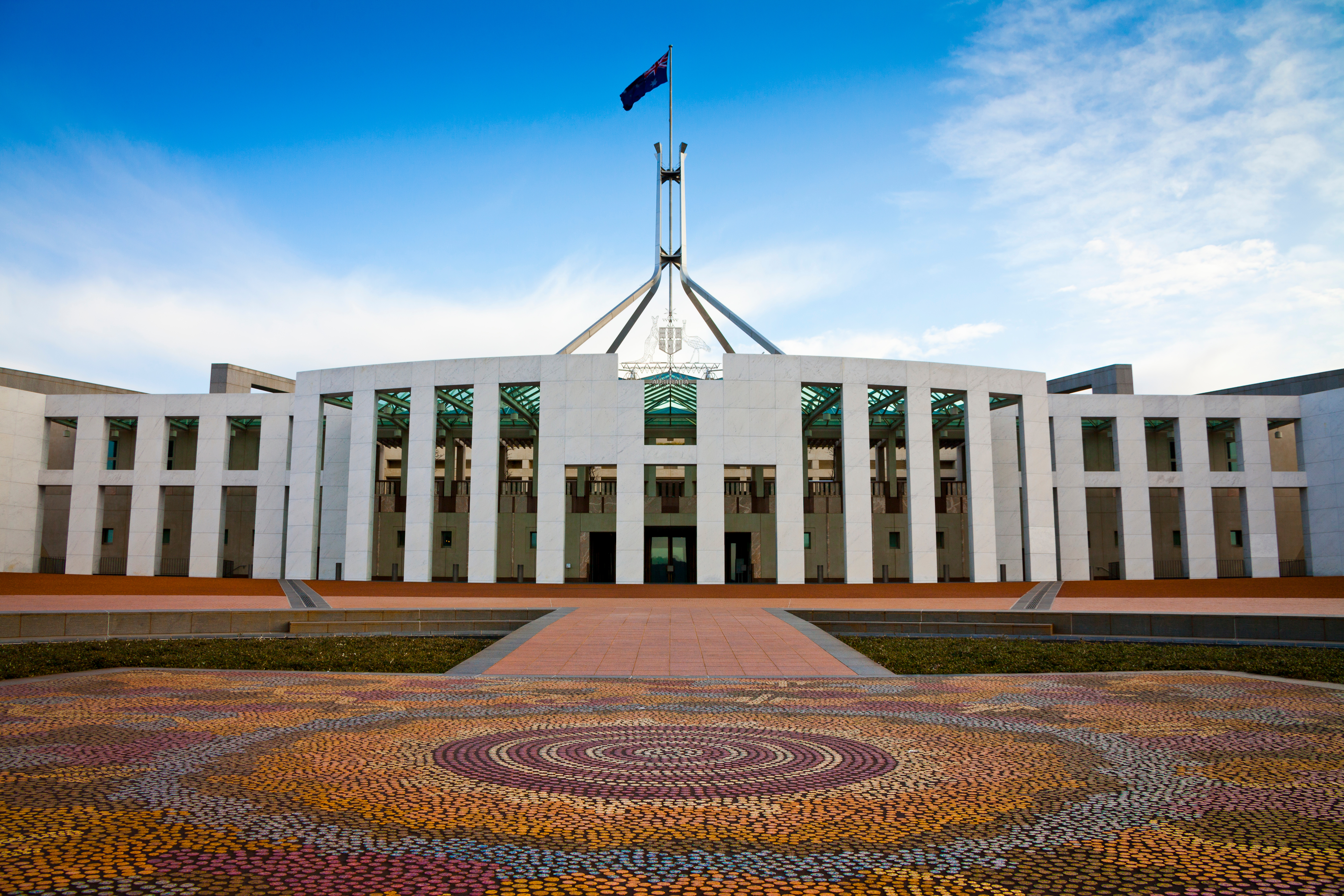 Australian Parliament House in Canberra