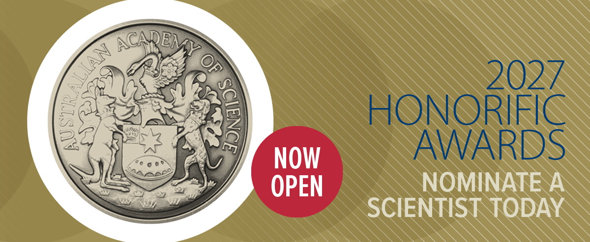 2027 honorific awards now open - nominate a scientist today