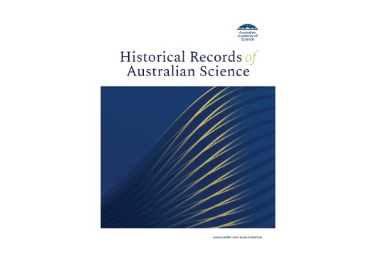 Front cover of Historical Records of Australian Science