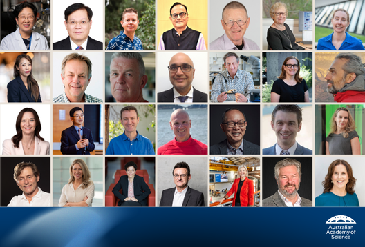 A collage of 28 new Fellows and Corresponding Members for 2026