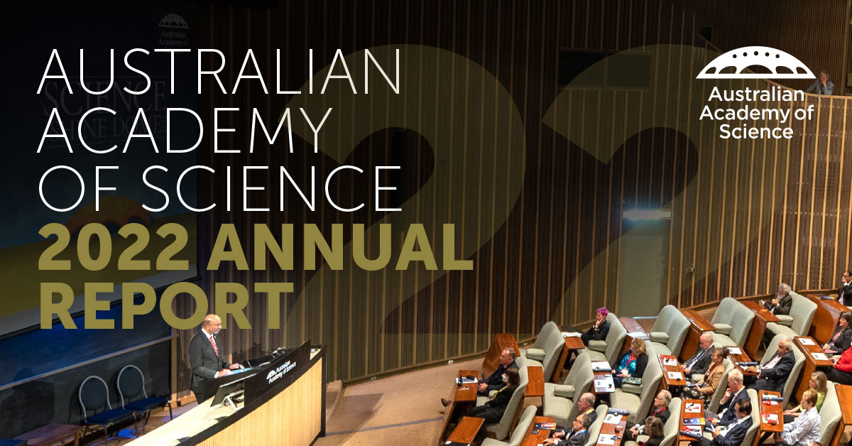2022 Australian Academy of Science Annual Report
