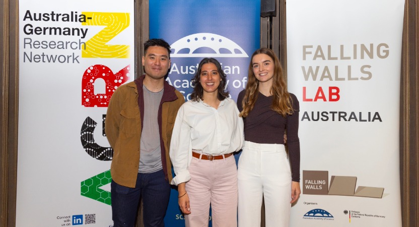Three early-career researchers to pitch their innovative ideas at Falling Walls Lab in Berlin