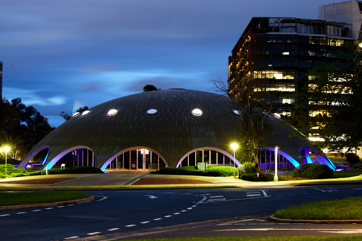 Shine Dome lights up as ACT hits 95 per cent