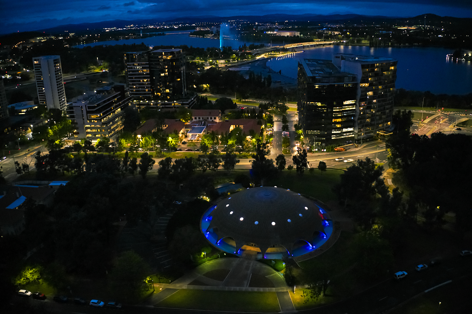 Shine Dome lights up as ACT hits 95 per cent