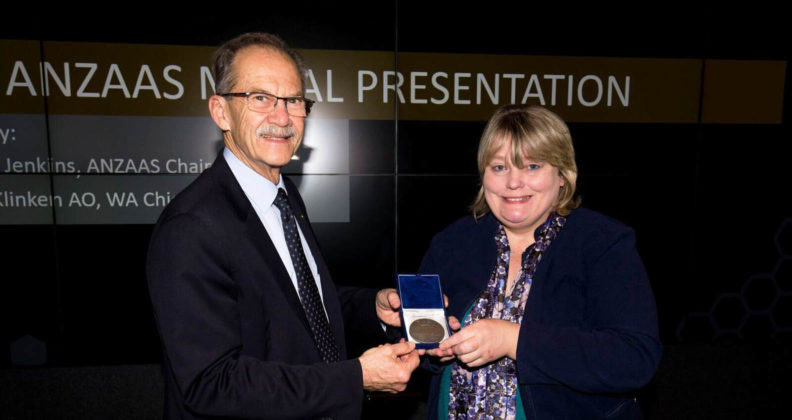 Academy Fellow wins ANZAAS Medal for her scientific achievements