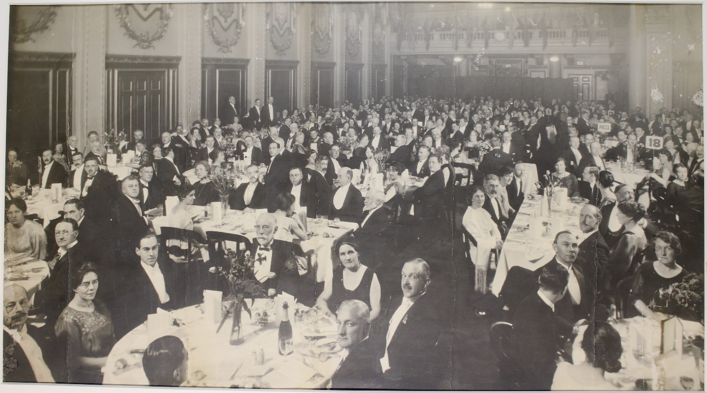 Walter Duffield London dinner