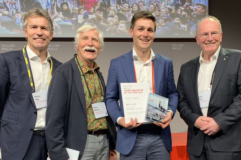Australian scientist claims Young Innovator of the Year at Falling Walls Berlin