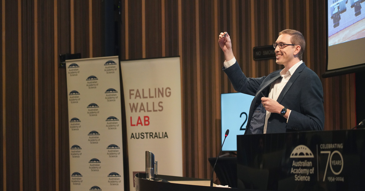 Three early-career researchers to pitch their innovative ideas at Falling Walls Lab in Germany