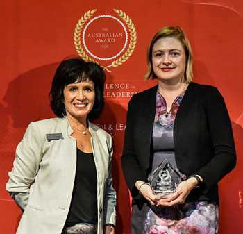 Academy Fellow recognised for gender equality leadership
