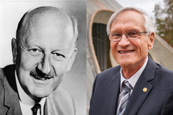 Professor Horace Barber FAA FRS and Professor Michael Barber AO FAA FTSE