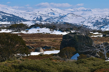 Snowy Mountains, Kosciuszko National Park, Australia. Credit: Jack McGrath on Unsplash.