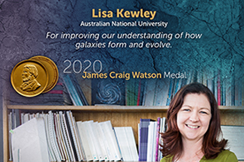 Professor Lisa Kewley awarded 2020 James Craig Watson Medal -thumbnail