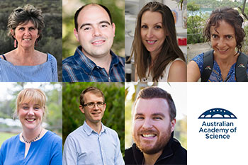 A collage of the recipients of the Thomas Davies Research Grants for 2020
