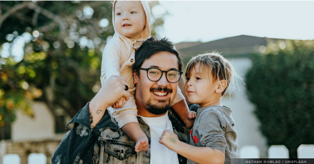 Immunisation dad kids