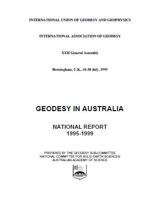 Report—Geodesy in Australia, National Report 1995-1999