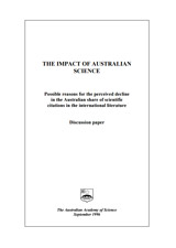 Report—The impact of Australian science