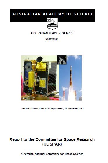 Report—Australian Space Research, 2002–2004