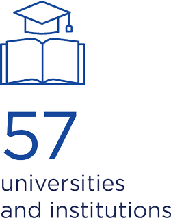 57 universities and institutions