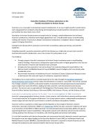 Submission—Possible association to Horizon Europe