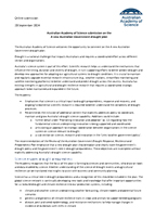 Submission—A new Australian Government drought plan