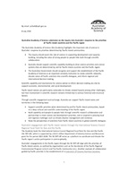 Submission—Australia’s response to the priorities of Pacific Island countries and the Pacific region