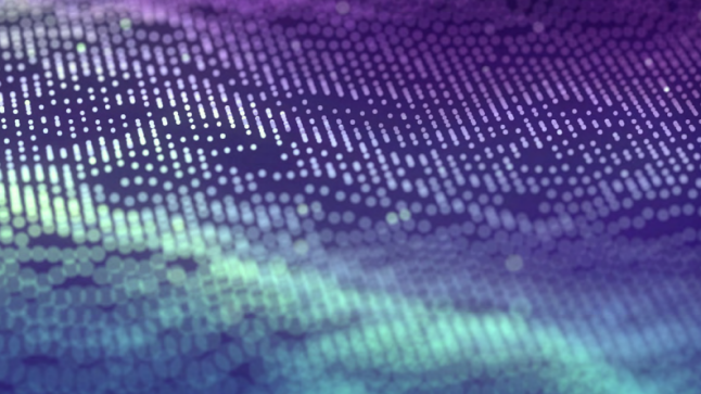 Purple and blue abstract pattern