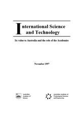 Report—International science and technology: Its value to Australia and the role of the Academies